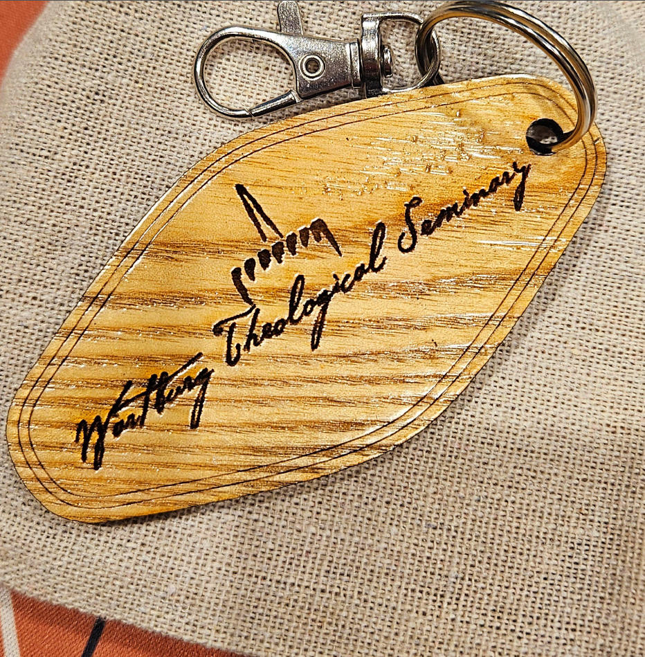 Wartburg Wooden Keychain