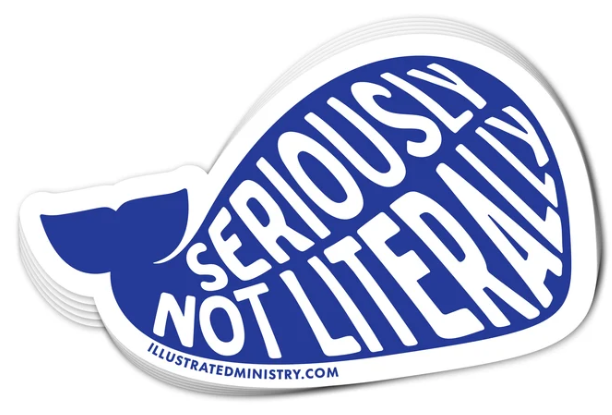 Seriously Not Literally Sticker