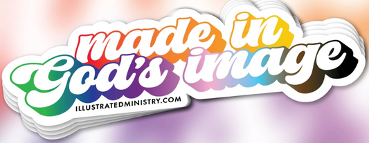 Made In God's Image Sticker